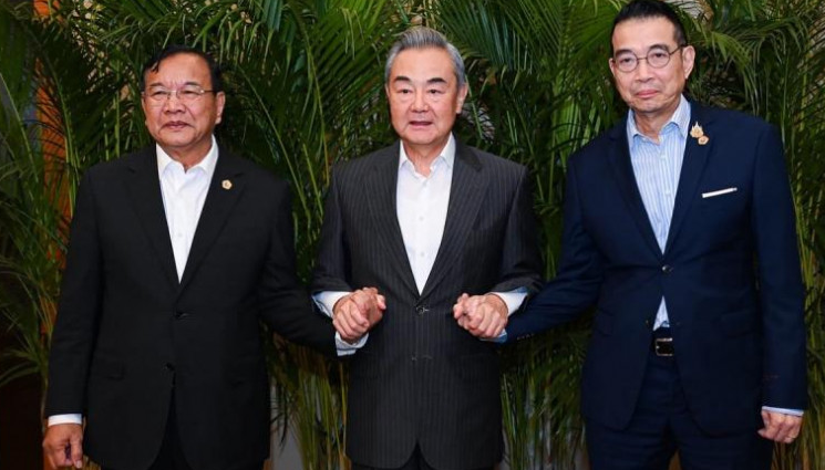 China Tuan Rumah Pertemuan Menlu Thailand dan Kamboja Bahas Konflik Perbatasan